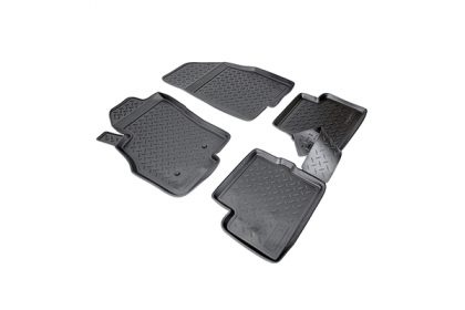 SET COVORASE AUTO CAUCIUC FIT FIAT GRANDE PUNTO (2005-) - 5 PCS