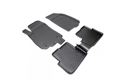 SET COVORASE AUTO CAUCIUC FIT CHEVROLET AVEO (2011-) - 5 PCS