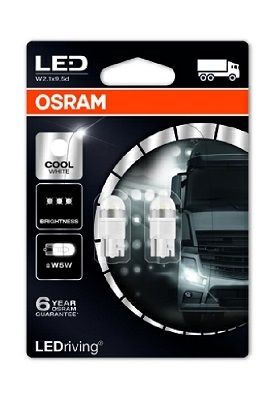 SET 2 BECURI LED INTERIOR 24V (W5W) COOL WHITE 6000K LEDriving PREMIUM BLI OSRAM