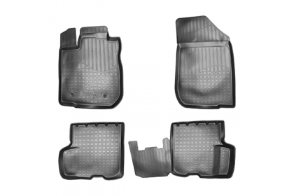 SET COVORASE AUTO CAUCIUC FIT DACIA LOGAN (L52) (2012-) - 5 PCS