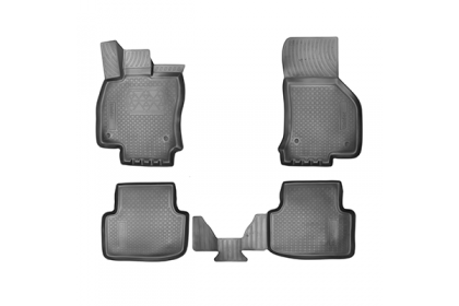 SET COVORASE AUTO CAUCIUC FIT SKODA OCTAVIA III (A7) 3D (2013-) - 5 PCS