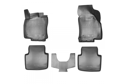 SET COVORASE AUTO CAUCIUC FIT SKODA SUPERB III 3D (2015-) - 5 PCS