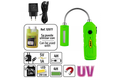 LANTERNA PORTABILA LED - UV CU BAZA MAGNETICA