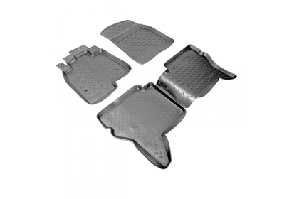 SET COVORASE AUTO CAUCIUC FIT MITSUBISHI PAJERO IV (2006-) - 5 PCS