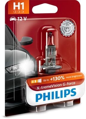 BEC FAR H1 55W 12V X-TREME VISION G-FORCE PHILIPS