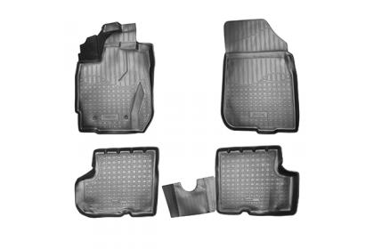 SET COVORASE AUTO CAUCIUC FIT DACIA DUSTER 3D (2015-) - 5 PCS