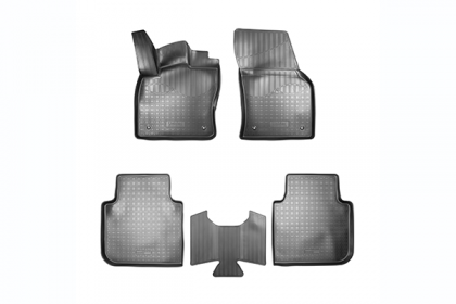 SET COVORASE AUTO CAUCIUC FIT SKODA KODIAQ 3D (2017-) - 5 PCS