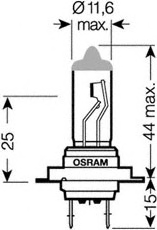 BEC 12V H7 55 W COOL BLUE INTENSE OSRAM