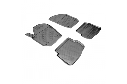 SET COVORASE AUTO CAUCIUC FIT VOLKSWAGEN POLO (2002-2009) - 4 PCS