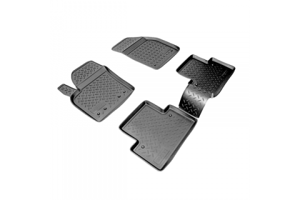 SET COVORASE AUTO CAUCIUC FIT VOLVO S40 (2007-) - 5 PCS