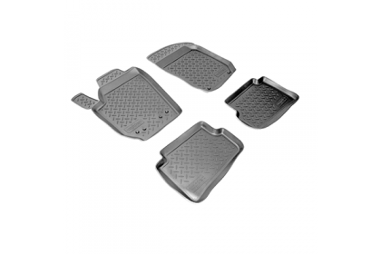 SET COVORASE AUTO CAUCIUC FIT SKODA FABIA (5J2/5J5) (2007-) - 4 PCS