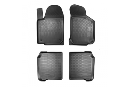 SET COVORASE AUTO CAUCIUC FIT SKODA OCTAVIA I (A4) (1997-2000)  SKODA OCTAVIA TOUR (A4) (2000-2010) - 4 PCS