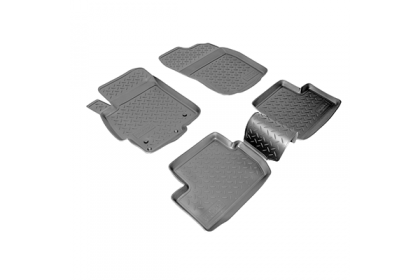 SET COVORASE AUTO CAUCIUC FIT MITSUBISHI LANCER X (2007-) - 5 PCS