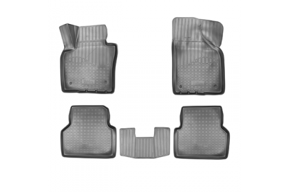 SET COVORASE AUTO CAUCIUC FIT VOLKSWAGEN TIGUAN 3D (2011-) - 5 PCS