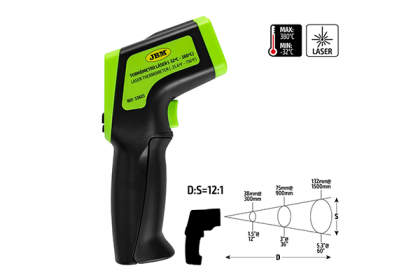 TERMOMETRU INDUSTRIAL DIGITAL CU LASER (-32 +380 Grade C)