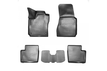 SET COVORASE AUTO CAUCIUC FIT SMART FORFOUR (W453) 3D (2014-) - 5 PCS