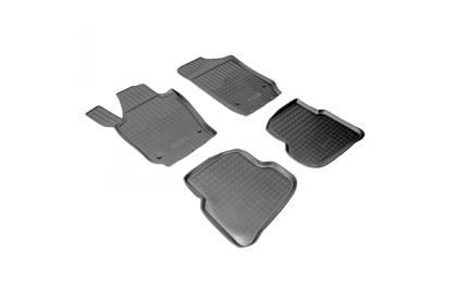 SET COVORASE AUTO CAUCIUC FIT SEAT IBIZA IV (6J) (2008-) - 4 PCS