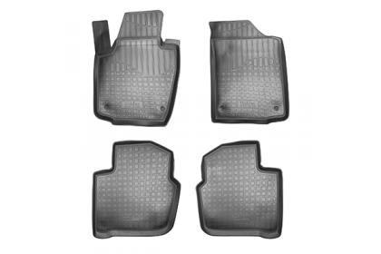 SET COVORASE AUTO CAUCIUC FIT SKODA RAPID (NH) (2013-) - 4 PCS