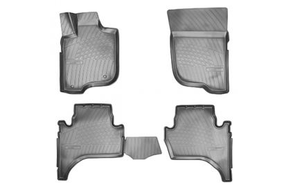 SET COVORASE AUTO CAUCIUC FIT MITSUBISHI L200 3D (2007-) - 5 PCS