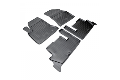 SET COVORASE AUTO CAUCIUC FIT CITROEN C4 PICASSO (U) (2007-) - 5 PCS