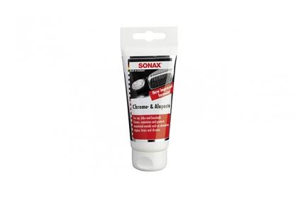 SOLUTIE ABRAZIVA PENTRU SUPRAFETELE DIN CROM SI ALUMINIU, 75ML SONAX