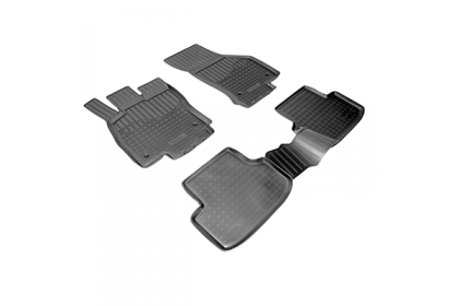 SET COVORASE AUTO CAUCIUC FIT SEAT LEON (5F1) (5 PORTIERE) (2012-) (AT) - 5 PCS