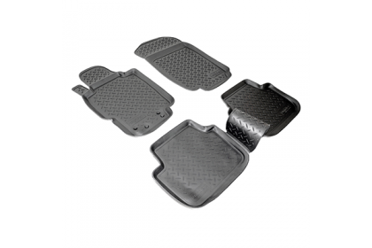 SET COVORASE AUTO CAUCIUC FIT HONDA ACCORD VII (2003-2008) - 5 PCS