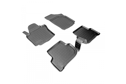 SET COVORASE AUTO CAUCIUC FIT SEAT ALTEA (5P1) (2004-) - 5 PCS