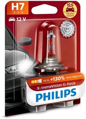 BEC FAR H7 55W 12V X-TREME VISION G-FORCE PHILIPS