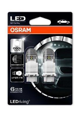 SET 2 BECURI LED EXTERIOR 12V (PY27/7W) COOL WHITE LEDriving PREMIUM BLI OSRAM