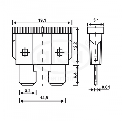 SIGURANTE FUZIBILE STANDARD 35A SET 5 BUC