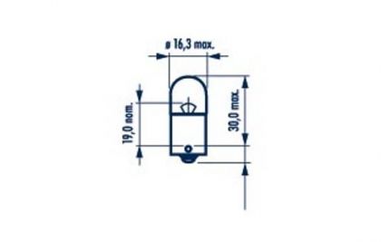 BEC AUXILIAR 24V R5W SET 10 BUC NARVA