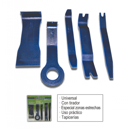 SET 5 LEVIERE DIN PLASTIC DEMONTARE TAPITERII