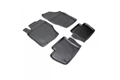 SET COVORASE AUTO CAUCIUC FIT CITROEN C4 (L) (2004-2010) - 4 PCS