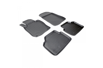 SET COVORASE AUTO CAUCIUC FIT BMW 3 (E90) (2005-2010) - 4 PCS