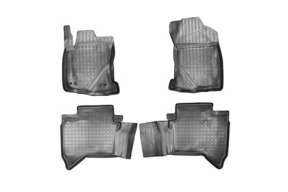 SET COVORASE AUTO CAUCIUC FIT TOYOTA HILUX (2015-) - 5 PCS