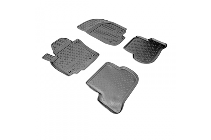 SET COVORASE AUTO CAUCIUC FIT VOLKSWAGEN GOLF PLUS (2009-) - 4 PCS