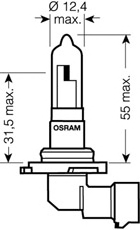 BEC 12V HB3 60 W ORIGINAL OSRAM