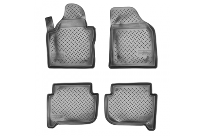 SET COVORASE AUTO CAUCIUC FIT VOLKSWAGEN TOURAN (2003-) - 4 PCS