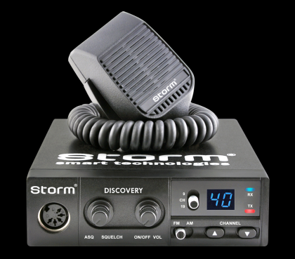 STATIE RADIO CB STORM DISCOVERY 4W  (include taxa de timbru verde)