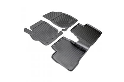 SET COVORASE AUTO CAUCIUC FIT CITROEN C-ELYSEE (D)  PEUGEOT 301 (2012-) - 5 PCS