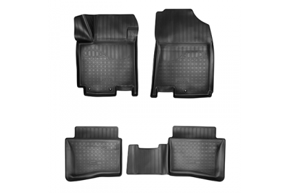 SET COVORASE AUTO CAUCIUC FIT HYUNDAI I20 II (GB) 3D (2014-) - 5 PCS