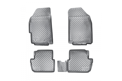 SET COVORASE AUTO CAUCIUC FIT CHEVROLET SPARK (2011-) - 5 PCS