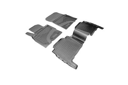 SET COVORASE AUTO CAUCIUC FIT TOYOTA LC-200 (J20A) (2007-) (5/7 LOCURI) - 5 PCS