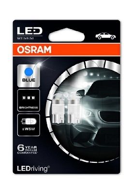 SET 2 BECURI LED INTERIOR 12V (W5W) BLUE 6800K LEDriving PREMIUM BLI OSRAM