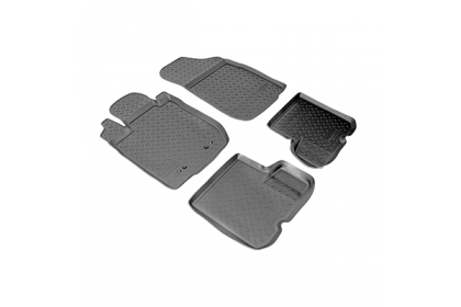 SET COVORASE AUTO CAUCIUC FIT DACIA SANDERO (2009-) - 4 PCS