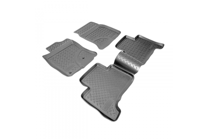 SET COVORASE AUTO CAUCIUC FIT TOYOTA LC-120 PRADO (J120) (2002-2010)  LEXUS GX 470 (J12) (2002-2009) - 5 PCS