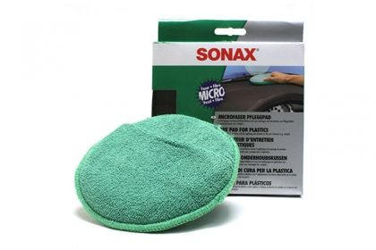PAD DIN MICROFIBRA PENTRU INTRETINEREA MATERIALELOR PLASTICE SONAX