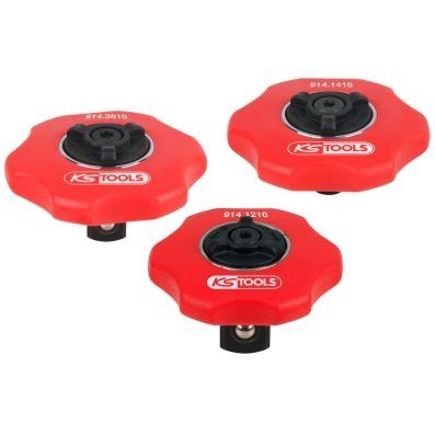 SET CLICHETI CU SCHIMBARE DE DIRECTIE MINI-HAND. 3 PIESE. 1/4 + 3/8 + 1/2