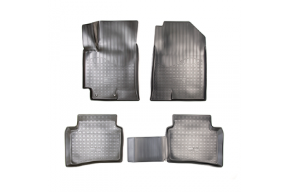 SET COVORASE AUTO CAUCIUC FIT KIA RIO (FB) 3D (2017-) - 5 PCS